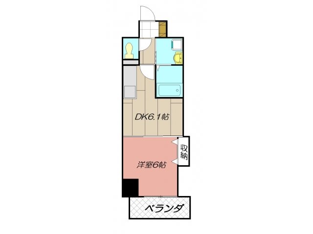 THE SQUARE Suite Residenceの間取り