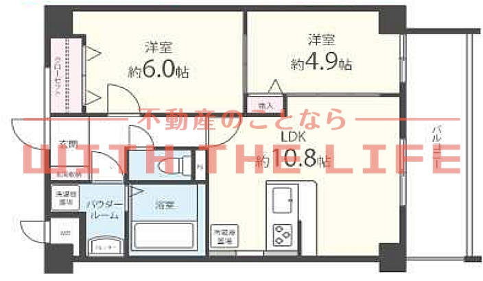 モントーレヒルズ悠の間取り