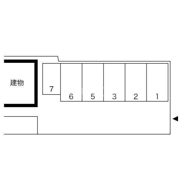 【ファミーリオ鈴鹿の駐車場】