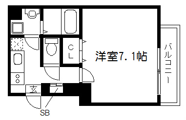 ウィル室町の間取り