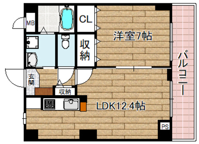 Fiore水無瀬の間取り