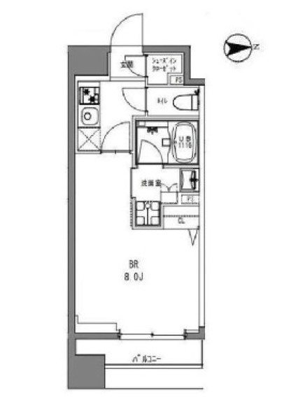 Ｌａ　Ｄｏｕｃｅｕｒ秋葉原の間取り