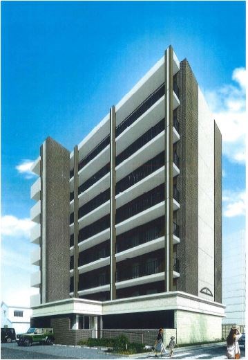 筑紫野市二日市西のマンションの建物外観