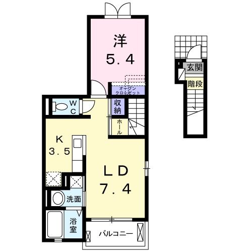 パラオの間取り