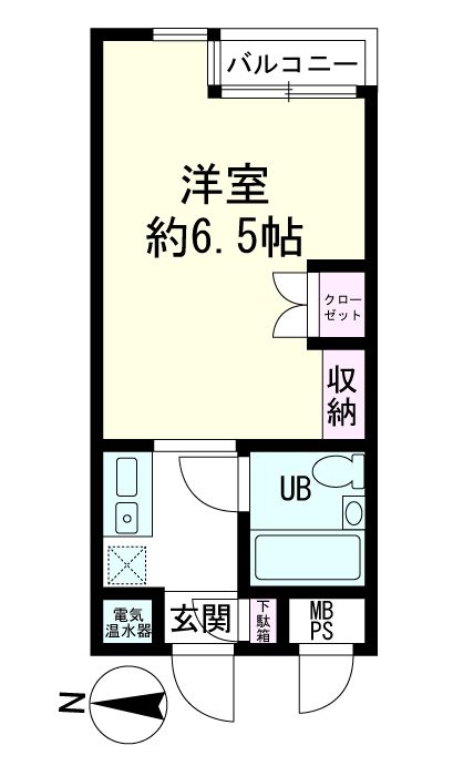 日神パレス戸塚の間取り写真