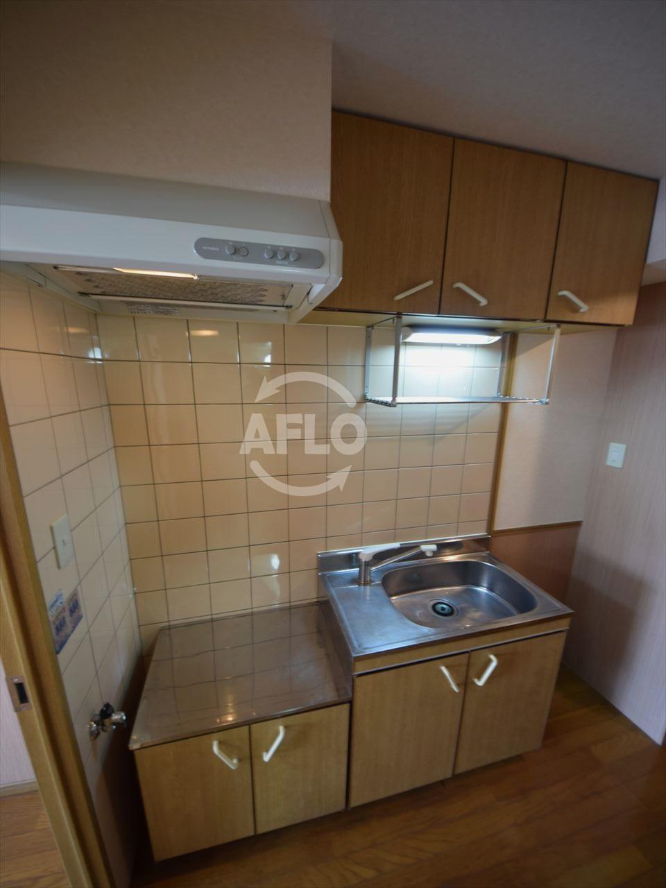 キッチン　フィレンツェ　ガスコンロ設置可