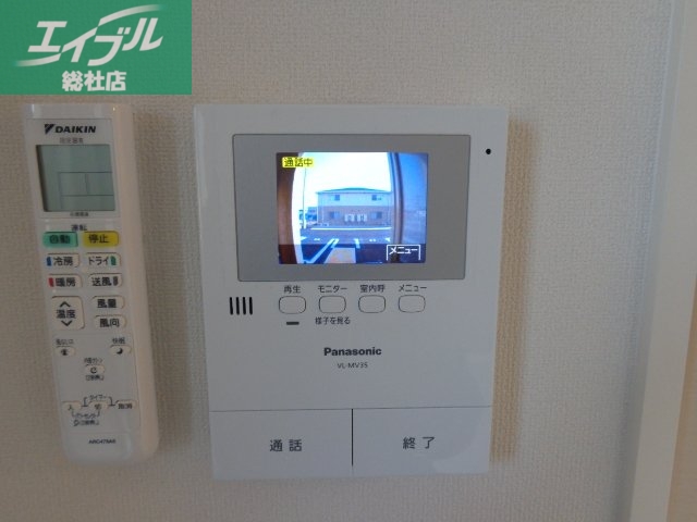 セキュリティ　カメラ付インターホン