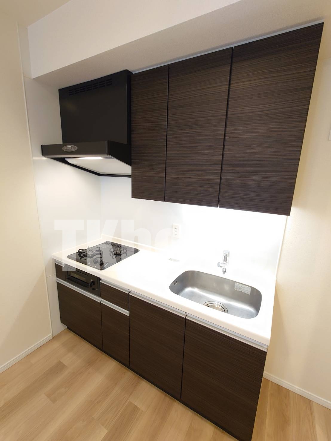 キッチン　2口ガスシステムキッチン