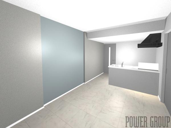 居室・リビング　パース画像