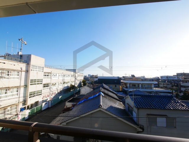 眺望　バルコニーからの景色です！