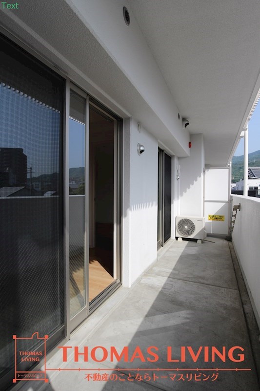 バルコニー　実際の写真は準備中の為、同物件の別の間取りのお部屋でご参考下