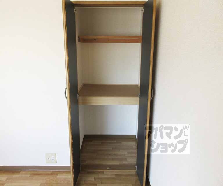 収納　寝室にある収納です