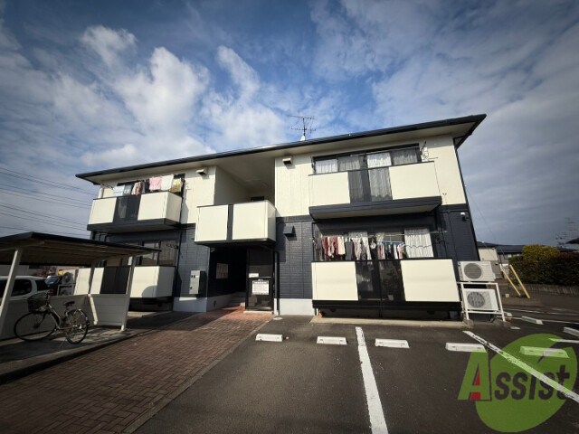 建物外観　多賀城市高橋４丁目「クレセントガーデン３」