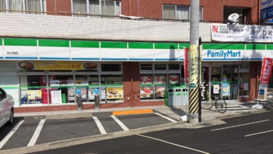 コンビニ　ファミリーマート古江西店（コンビニ）まで387m