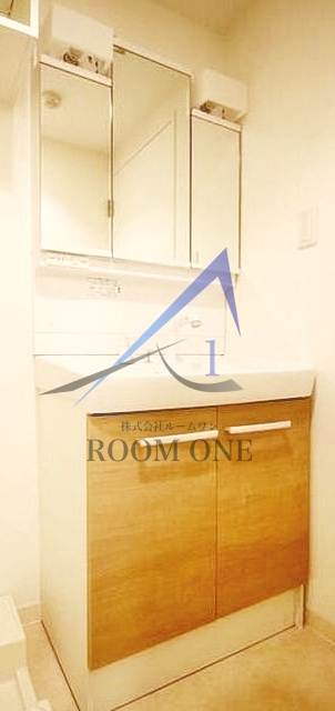 洗面設備　洗面台です。