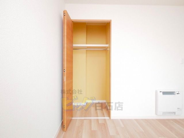 収納　各部屋にクローゼット付きです♪