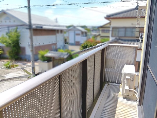 バルコニー　バルコニーがあります