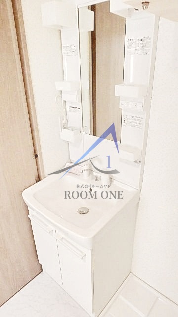洗面設備　洗面台です。