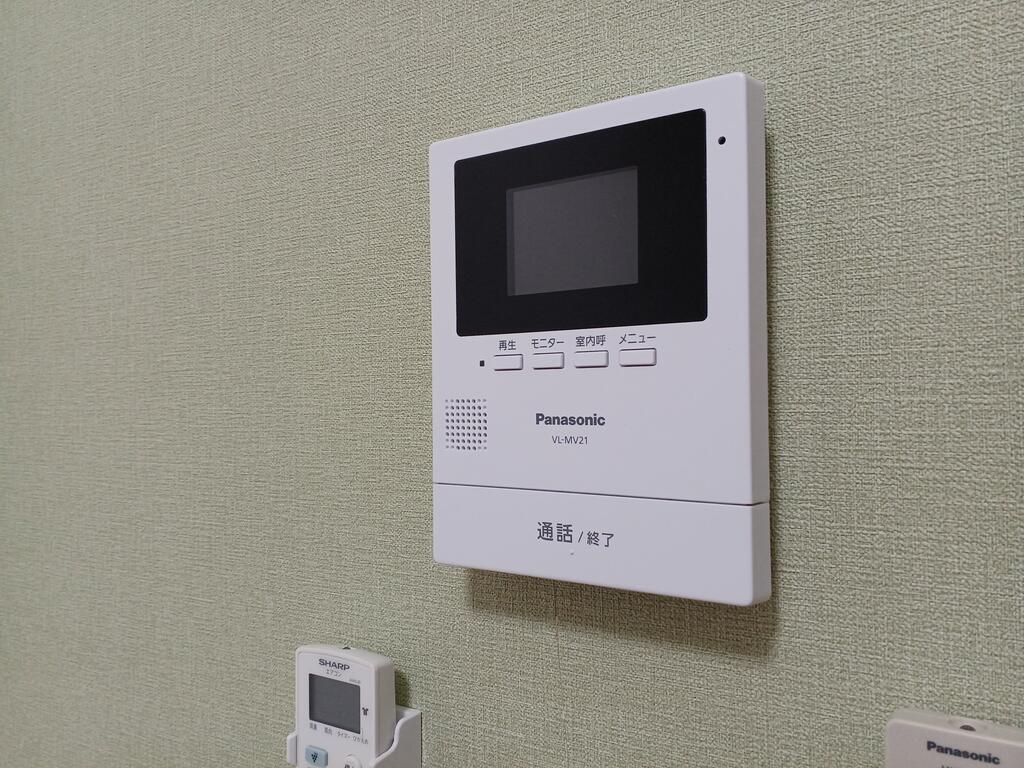 セキュリティ　モニターホンで安心♪