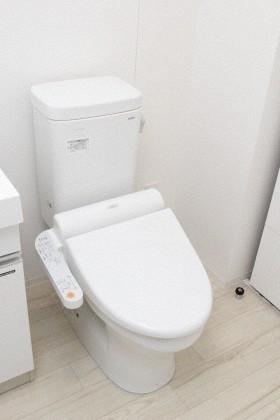 トイレ　ウォシュレット付きのトイレ♪