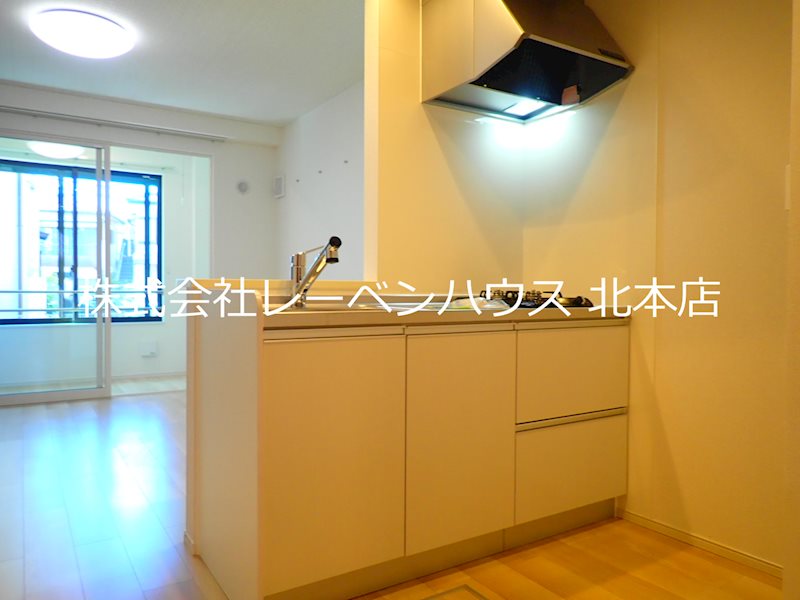 キッチン　反転間取り参考写真です