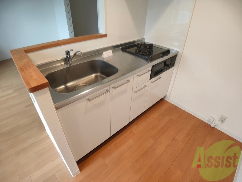キッチン　ガスシステムキッチンで楽しくお料理しましょう～