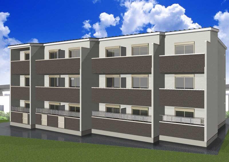建物外観　外観パース