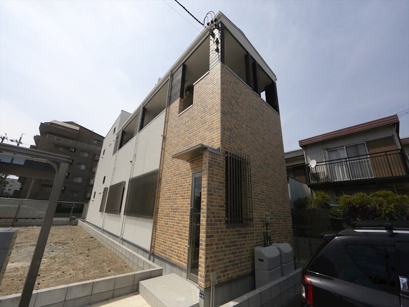 建物外観　外観パース　完成イメージ画像　デザイナーズ