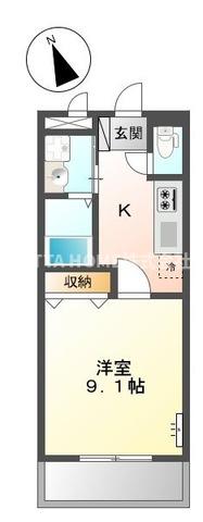 ＪＲ福知山線 福知山駅 徒歩21分 2階建 築8年の間取り写真