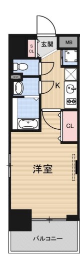 Luxe新大阪αの間取り写真