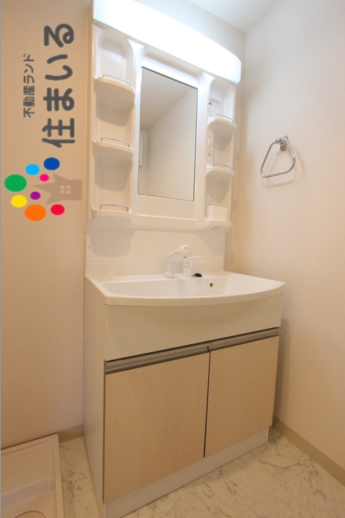 洗面設備　※同仕様のお部屋です