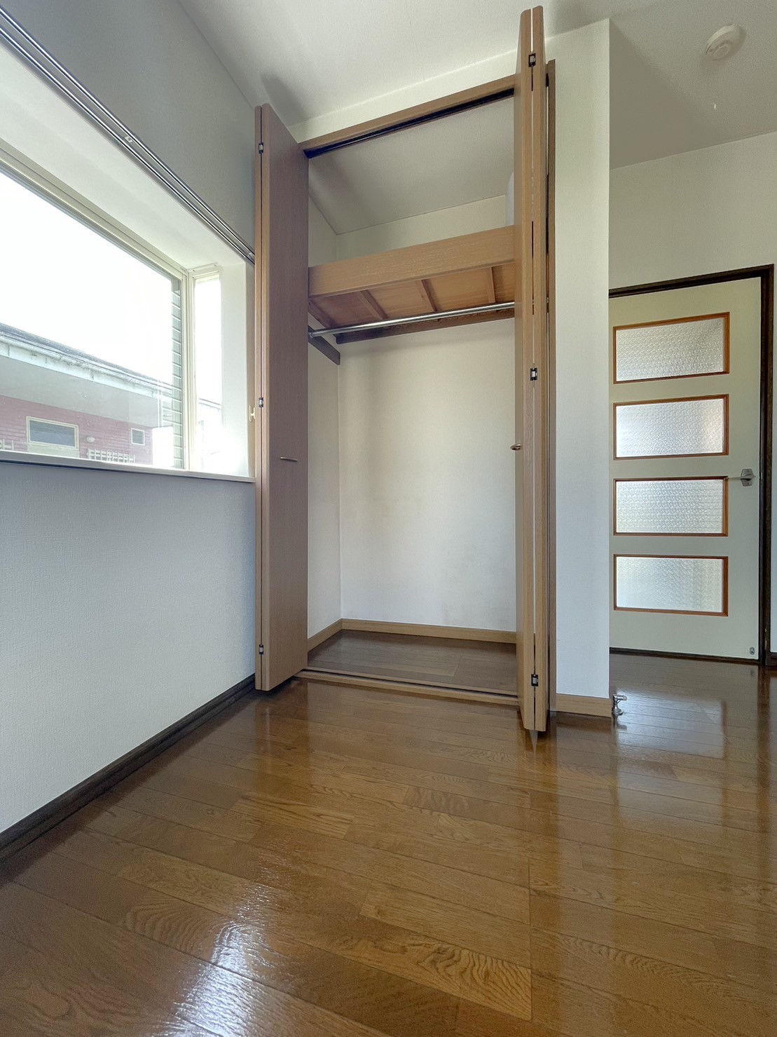 収納　十分な収納スペースのクローゼット