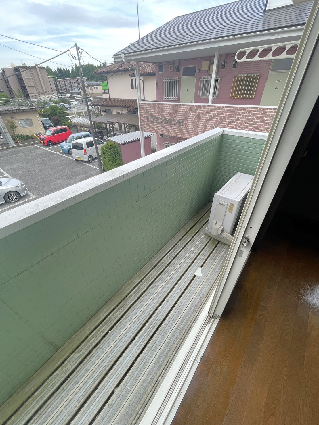 バルコニー　開放感のあるバルコニー