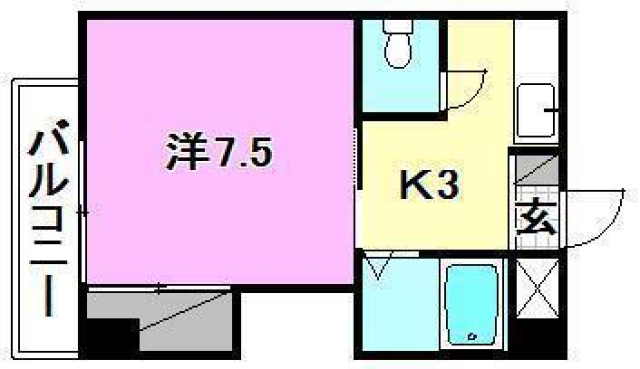 クレッシェンドの間取り