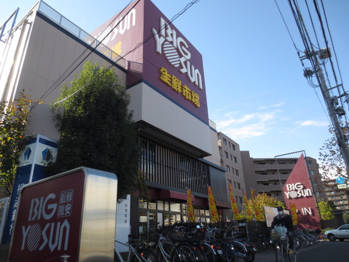 スーパー　ビッグヨーサン樽町綱島店（スーパー）まで370m