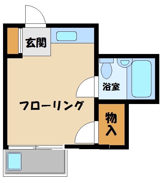 西東京市緑町のマンションの間取り