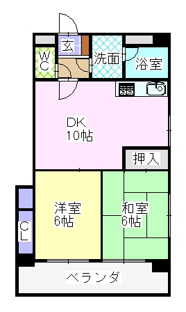 ディーベス２３の間取り