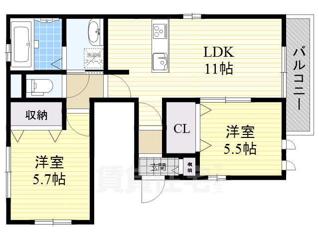 Plaisir上野東の間取り