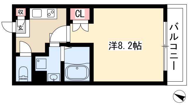 タウンライフ覚王山の間取り