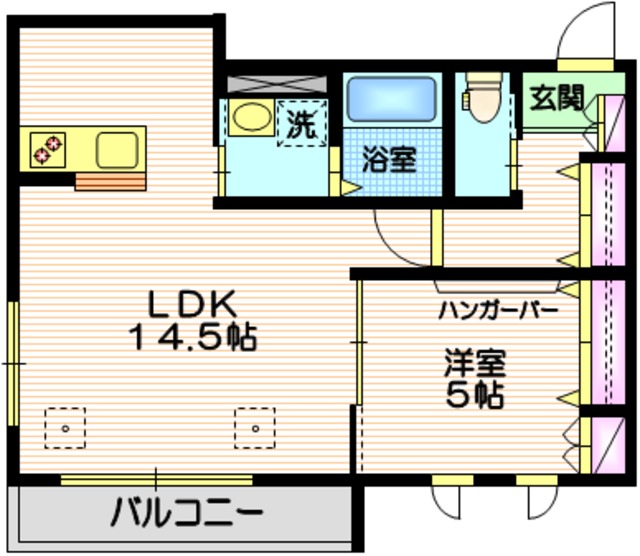 Lucir Shirokanedaiの間取り