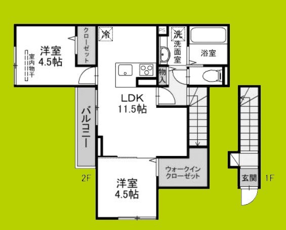 （仮）D-ROOM島本町桜井５丁目PJの間取り