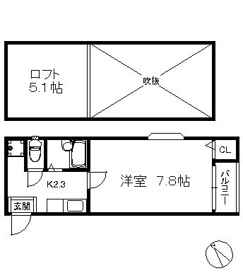 ルミエール・ドゥの間取り