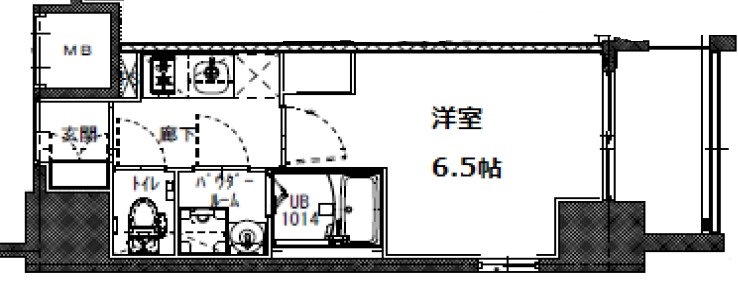 【エスリードレジデンス大阪福島シティクロスの間取り】