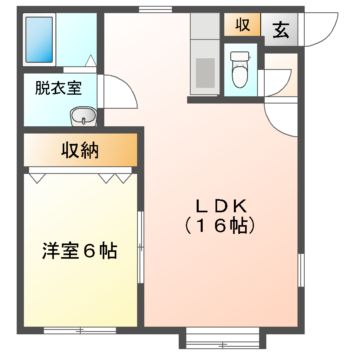 Ｍハイツ高砂１０の間取り