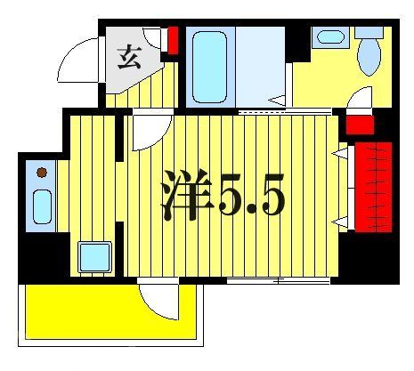 【グランカーサ市川国府台の間取り】