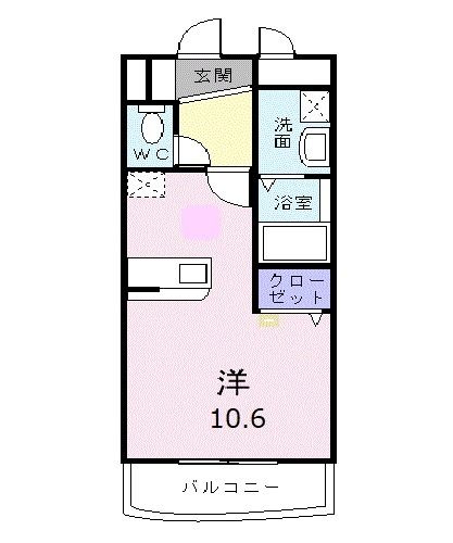 シャン・ド・フレーズIIの間取り