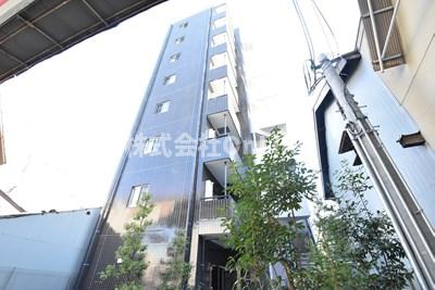 【ヒルズ八尾本町の建物外観】