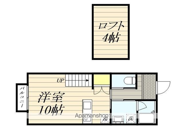 ラ・ヴィ・クレール博多南の間取り