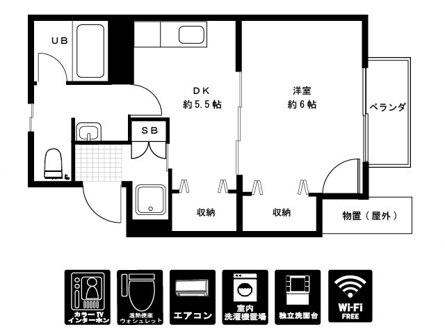 パークマンションの間取り