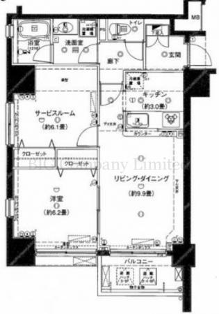 レガリアレジデンス南千住ウインドシティの間取り